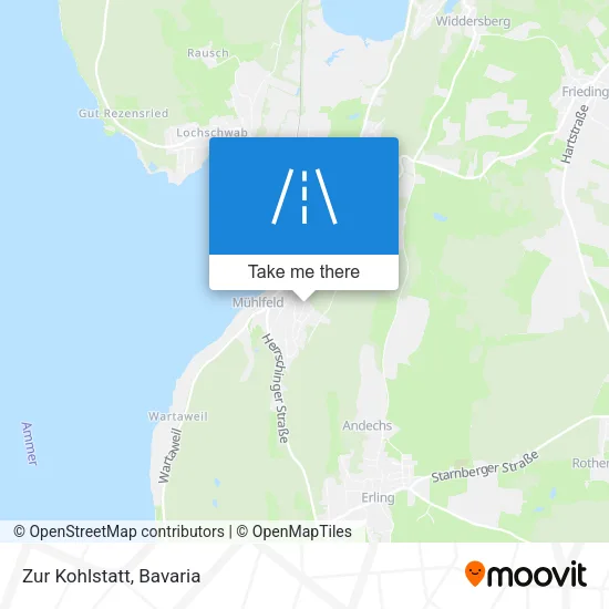 Карта Zur Kohlstatt