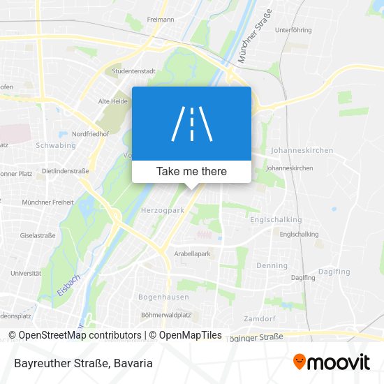 Bayreuther Straße map