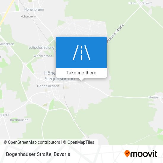 Bogenhauser Straße map