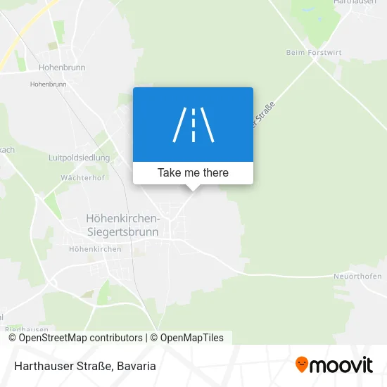 Карта Harthauser Straße