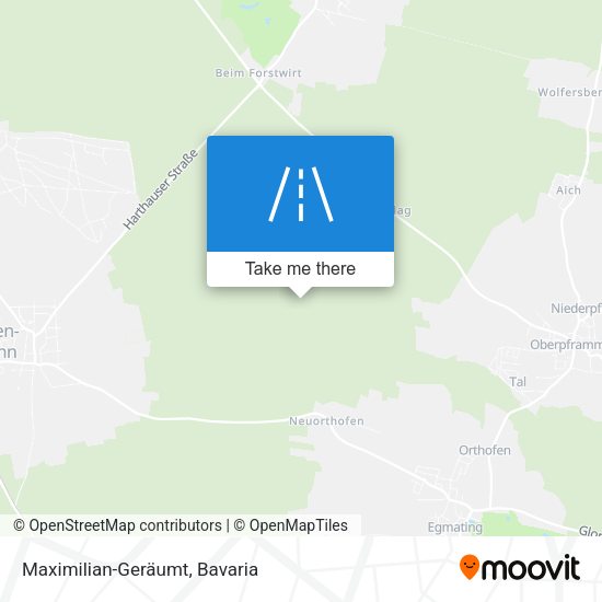 Maximilian-Geräumt map