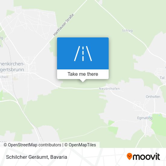 Schilcher Geräumt map