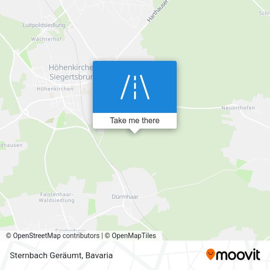 Sternbach Geräumt map