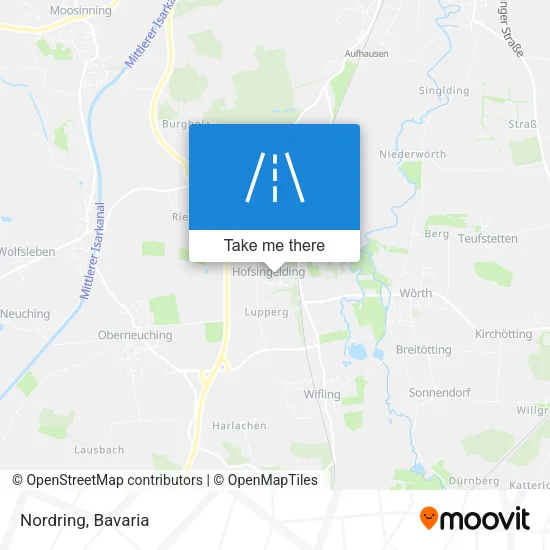Карта Nordring