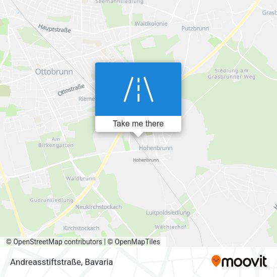 Andreasstiftstraße map
