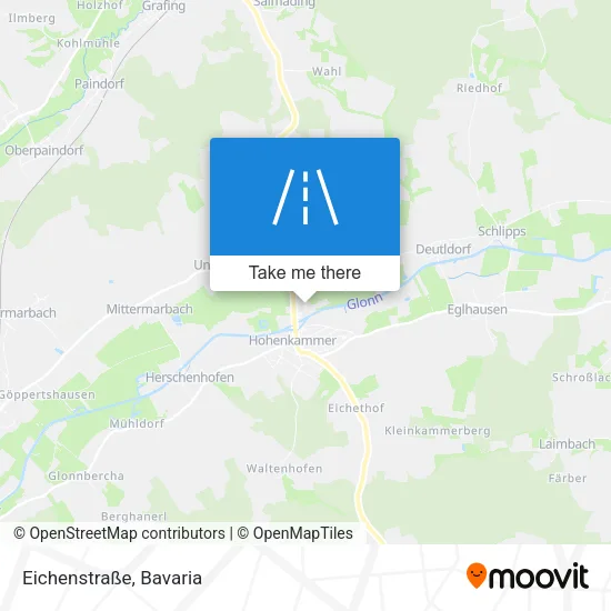 Карта Eichenstraße