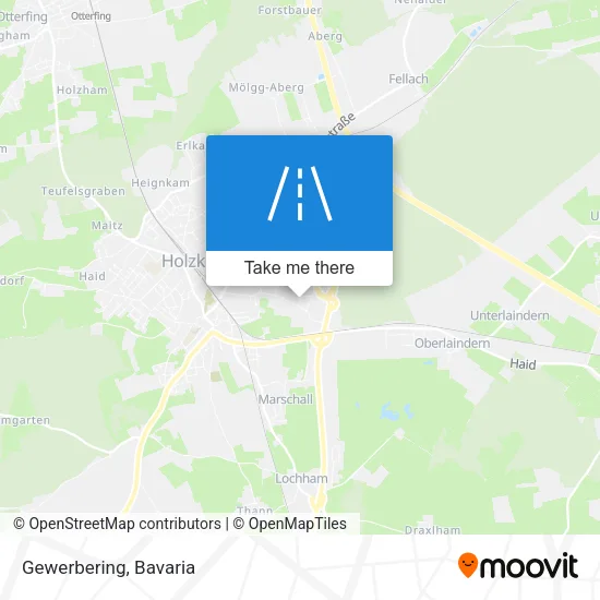 Карта Gewerbering