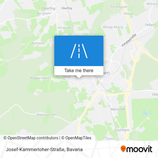 Josef-Kammerloher-Straße map