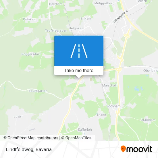 Карта Lindlfeldweg