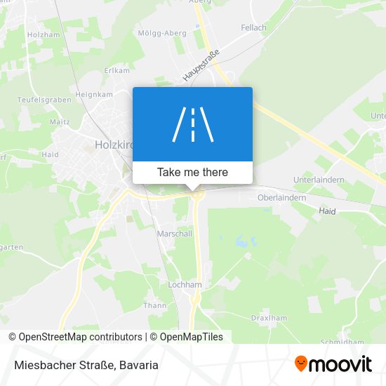 Miesbacher Straße map