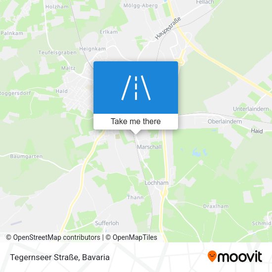 Tegernseer Straße map