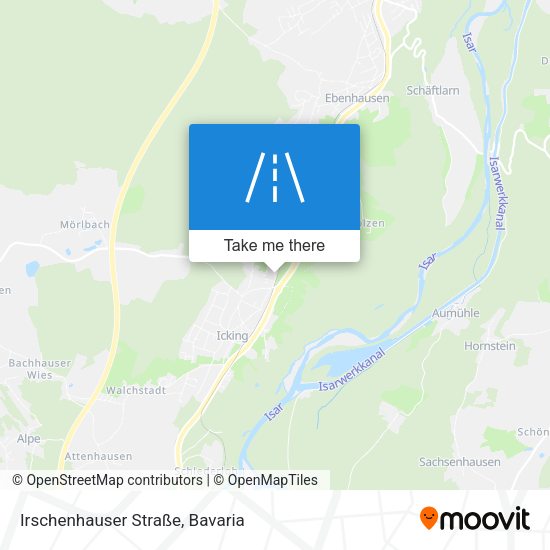 Irschenhauser Straße map