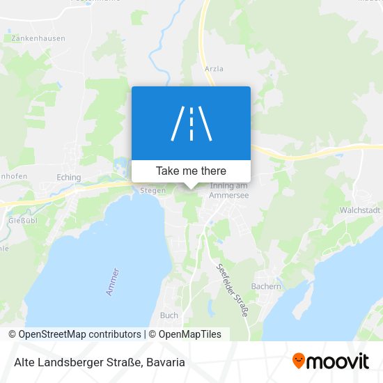 Alte Landsberger Straße map