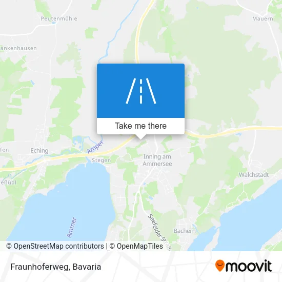 Карта Fraunhoferweg