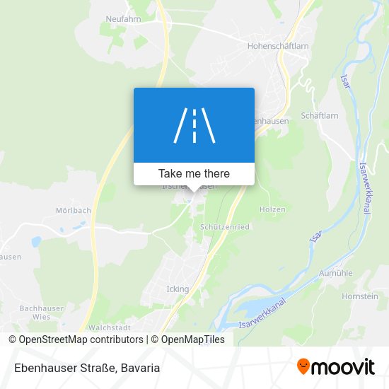 Ebenhauser Straße map