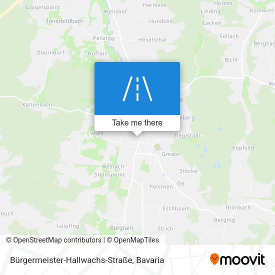 Bürgermeister-Hallwachs-Straße map