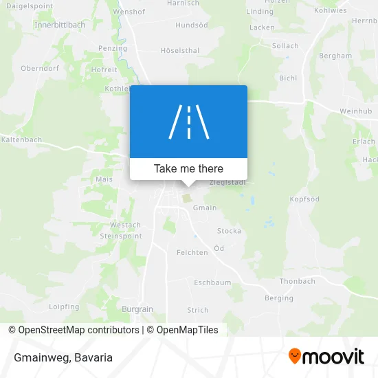 Gmainweg map