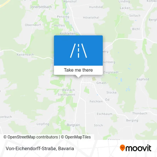 Карта Von-Eichendorff-Straße