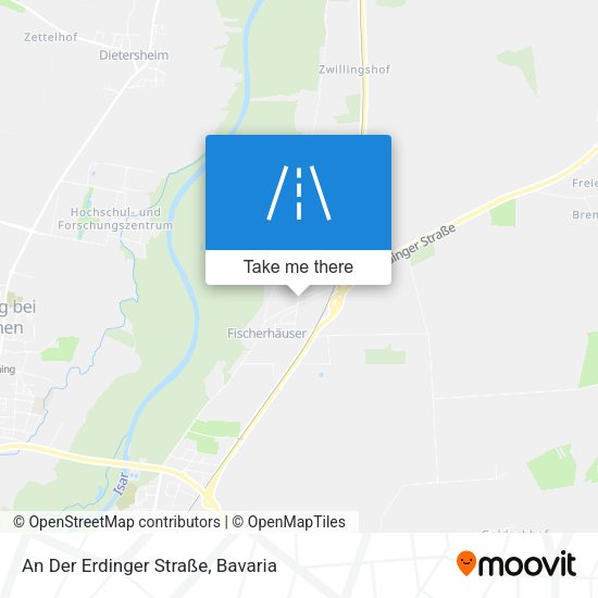 An Der Erdinger Straße map
