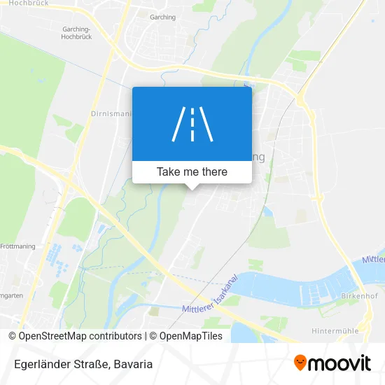 Карта Egerländer Straße