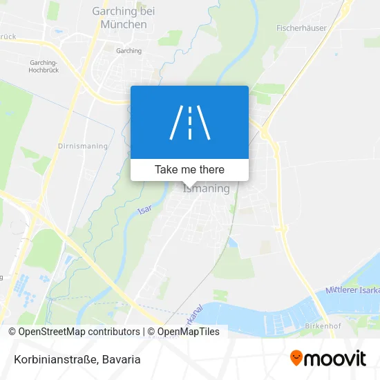 Карта Korbinianstraße