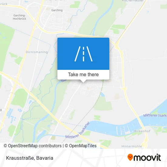 Карта Krausstraße