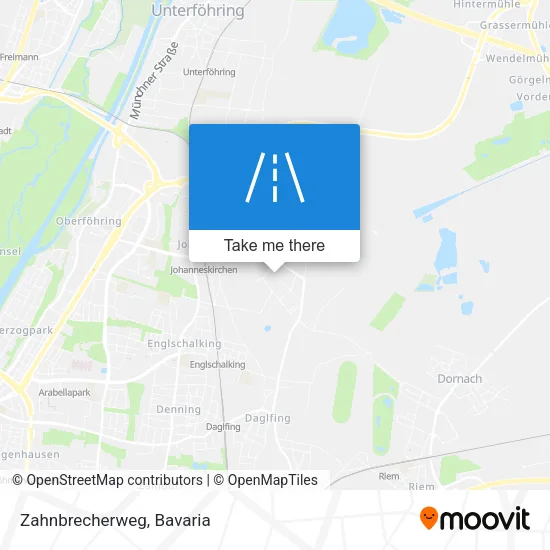 Zahnbrecherweg map