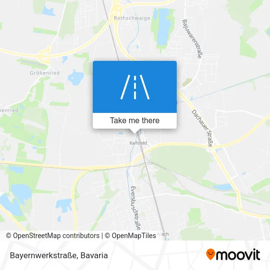 Карта Bayernwerkstraße