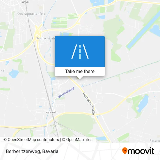 Карта Berberitzenweg