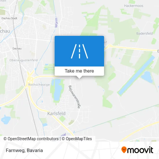 Карта Farnweg