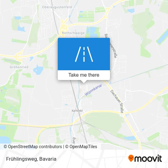Карта Frühlingsweg