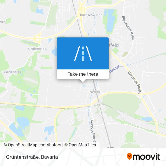 Grüntenstraße map