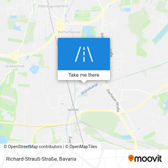 Карта Richard-Strauß-Straße