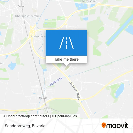 Карта Sanddornweg