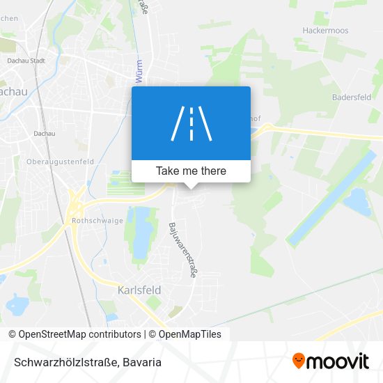 Schwarzhölzlstraße map