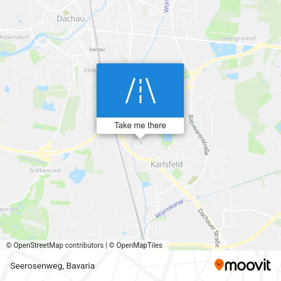 Карта Seerosenweg