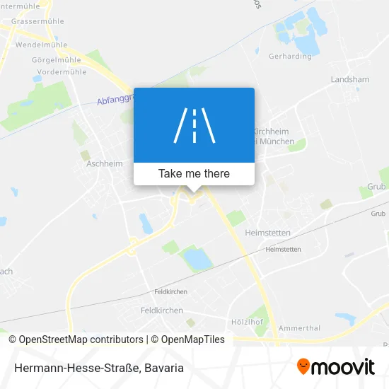 Hermann-Hesse-Straße map