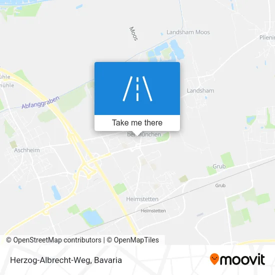 Herzog-Albrecht-Weg map