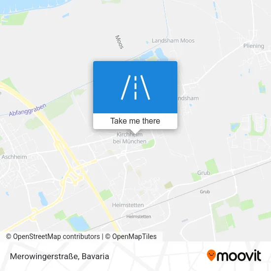 Карта Merowingerstraße