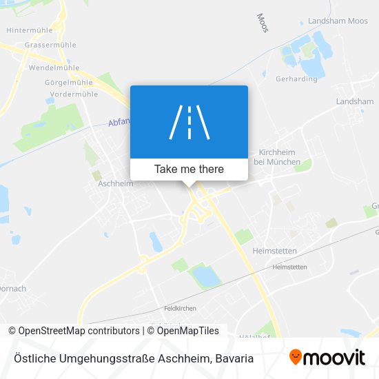 Östliche Umgehungsstraße Aschheim map