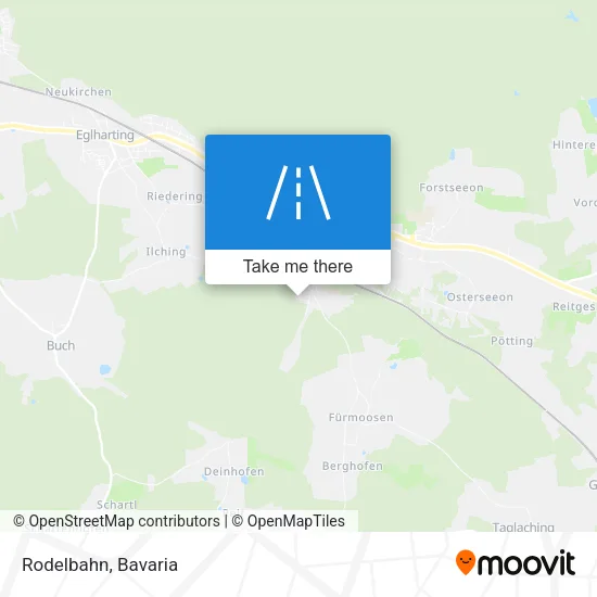 Карта Rodelbahn
