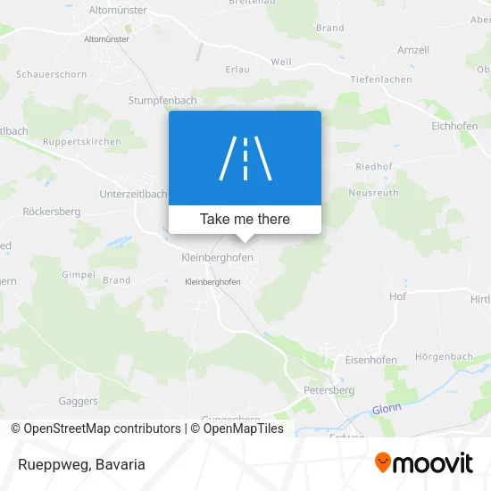 Карта Rueppweg