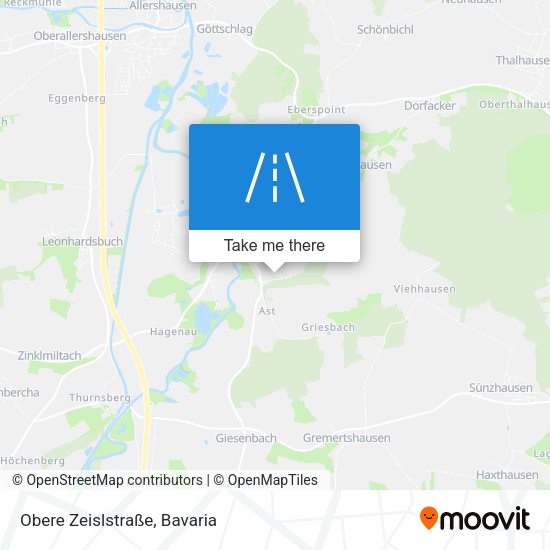 Obere Zeislstraße map