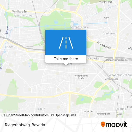 Riegerhofweg map