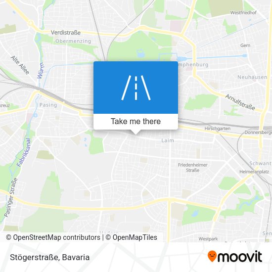 Stögerstraße map