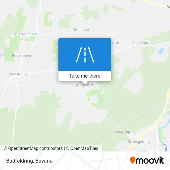 Карта Badfeldring