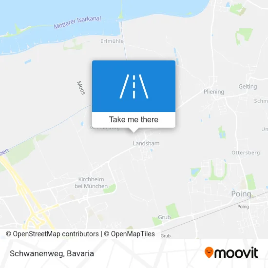 Карта Schwanenweg