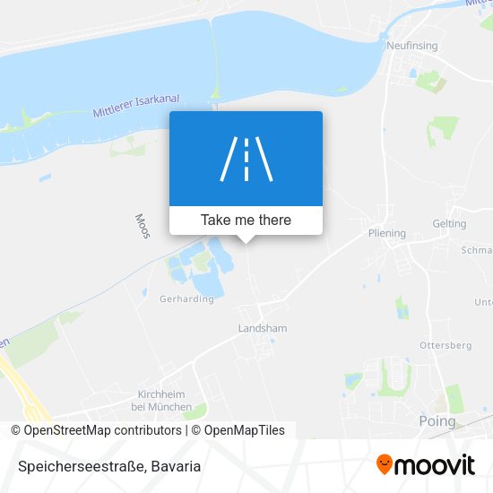 Speicherseestraße map