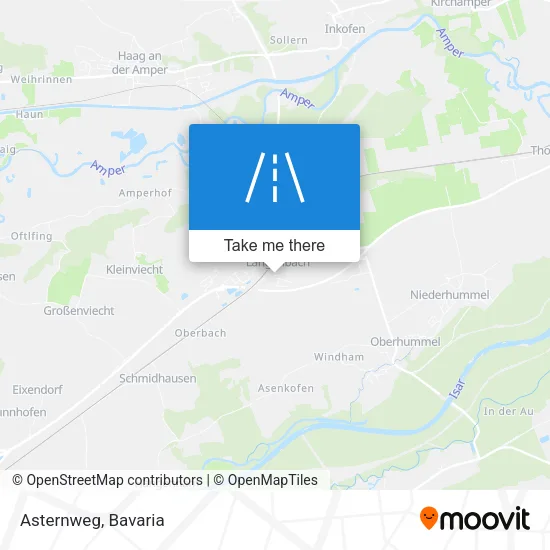 Карта Asternweg