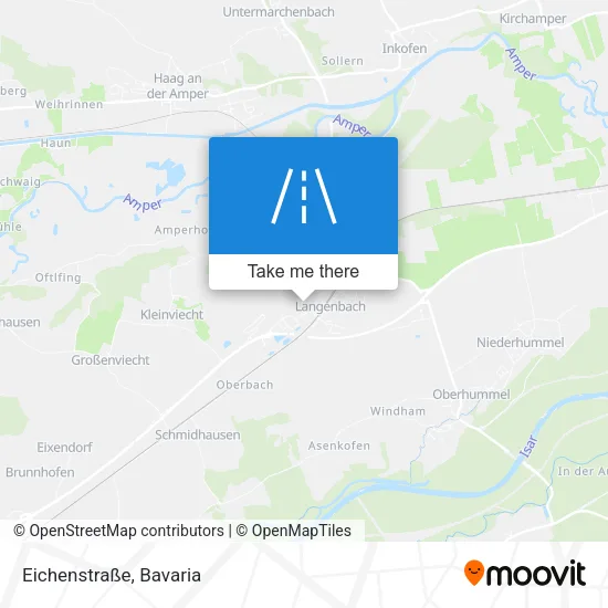 Карта Eichenstraße